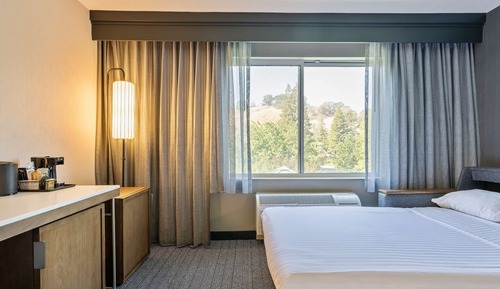 Habitación, 1 cama de matrimonio grande con sofá cama (Hearing)