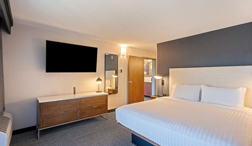 Suite, 1 cama de matrimonio grande con sofá cama (One Bedroom)