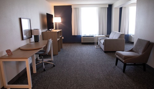 Estudio, 1 cama de matrimonio grande