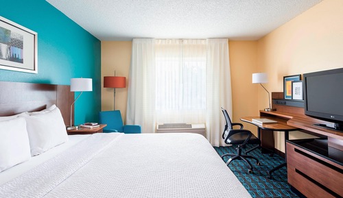 Habitación, 1 cama de matrimonio grande, no fumadores (Mobility/Hearing Accessible, Tub)