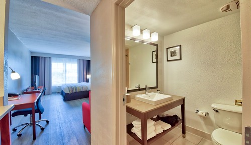 Suite estudio, 1 cama de matrimonio grande, accesible para personas con discapacidad, no fumadores