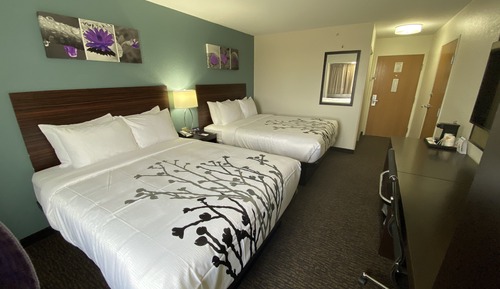 Habitación estándar, 2 camas de matrimonio, no fumadores