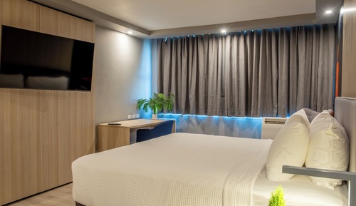 Habitación, 1 cama de matrimonio grande (Fitness)