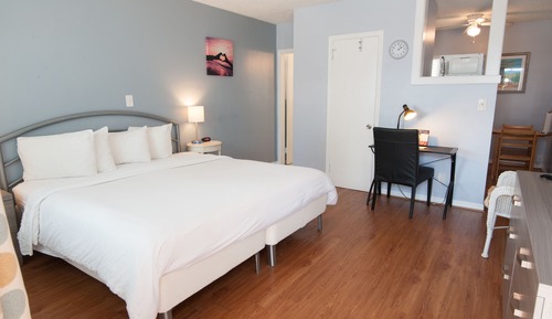Estudio Deluxe, 1 cama de matrimonio grande, cocina