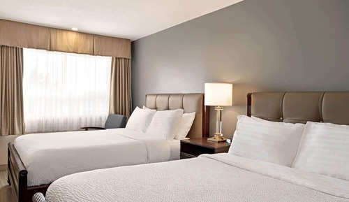 Habitación, 2 camas de matrimonio, no fumadores