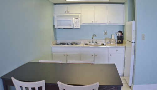 Suite superior, 1 cama de matrimonio grande con sofá cama, cocina básica, vistas al mar