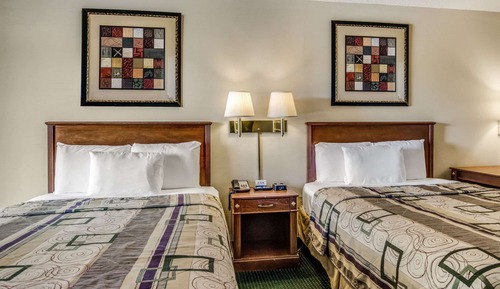 Habitación estándar, 2 camas de matrimonio, fumadores