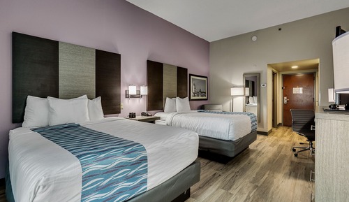 Habitación, 2 camas de matrimonio, no fumadores