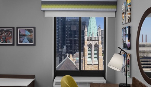 Habitación, 1 cama de matrimonio grande, no fumadores, vistas a la ciudad