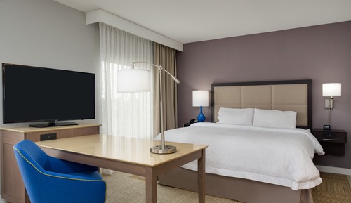 Estudio, 1 cama de matrimonio grande, accesible para personas con discapacidad (Mobility & Hearing)