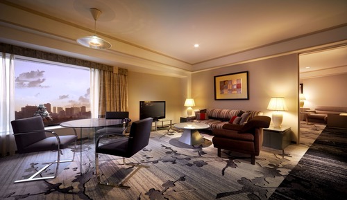 Suite de lujo, vistas al parque (Connecting Suite,4 Adult,Castle View)