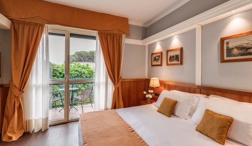 Habitación superior, balcón, vistas al mar