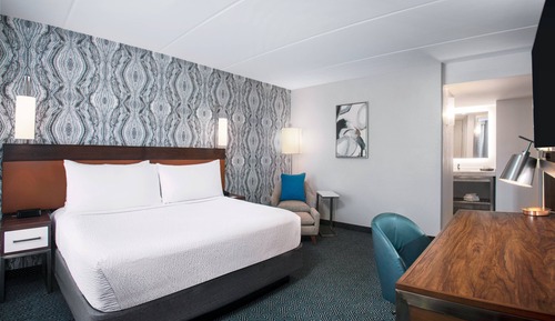 Suite, 1 habitación, ducha adaptada, no fumadores (Mobility and Hearing Accessible)