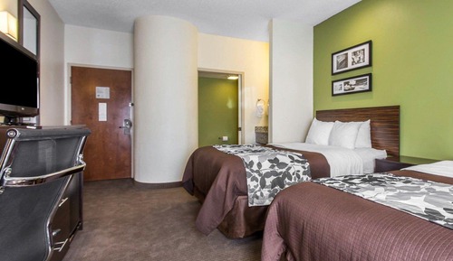 Habitación estándar, 2 camas de matrimonio, no fumadores