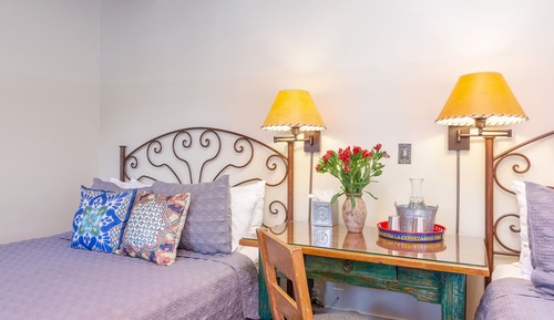 Habitación, 2 camas de matrimonio, patio (Pet Friendly)