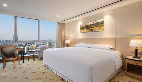 Habitación superior, 1 cama de matrimonio grande