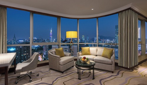 Habitación, varias camas, en una planta alta (City View)