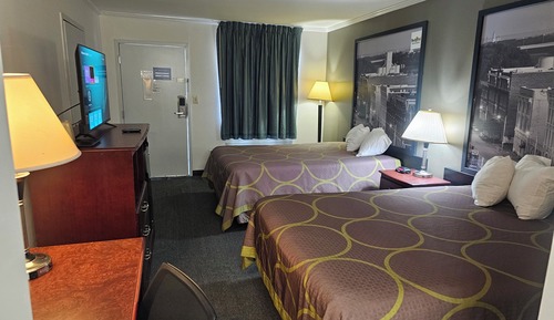 Habitación, 2 camas de matrimonio, no fumadores