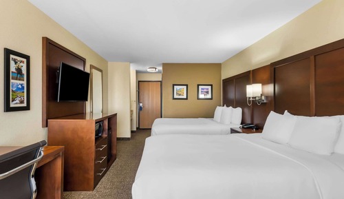 Habitación estándar, 2 camas de matrimonio, no fumadores