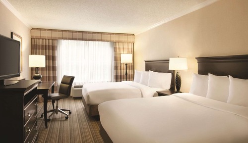 Habitación, 2 camas de matrimonio, no fumadores