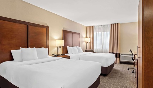 Habitación estándar, 2 camas de matrimonio, no fumadores