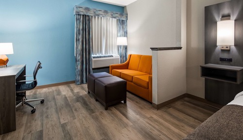 Habitación estándar, 1 cama de matrimonio grande con sofá cama, no fumadores (with Sofabed)