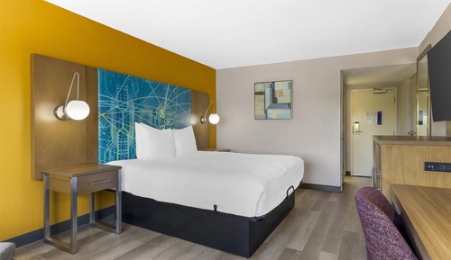 Habitación estándar, 1 cama de matrimonio grande, no fumadores, frigorífico y microondas