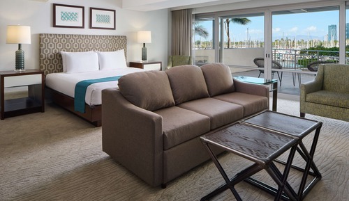 Suite de lujo, vistas parciales al mar (Junior)