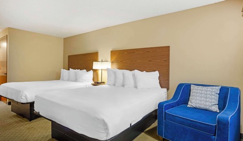 Habitación estándar, 2 camas de matrimonio, accesible para personas con discapacidad (with Sofabed)