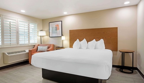 Habitación estándar, 1 cama de matrimonio grande, no fumadores, frigorífico y microondas