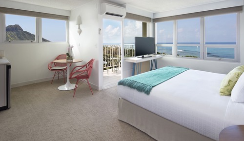 Suite junior, 1 cama de matrimonio grande, balcón, vistas al mar