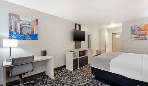 Habitación estándar, 1 cama de matrimonio grande, no fumadores, frigorífico y microondas