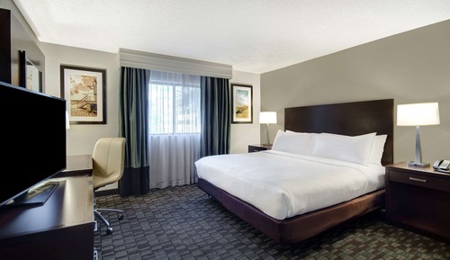 Habitación, 1 cama de matrimonio grande (Mobility & Hearing, Roll-in Shower)