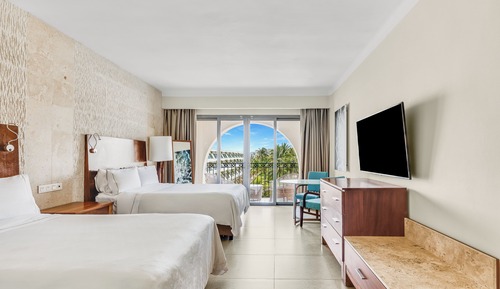 Habitación Premium, 2 camas dobles, no fumadores, vistas al jardín