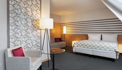 Habitación Premium, 1 cama de matrimonio grande con sofá cama (Top Floor)