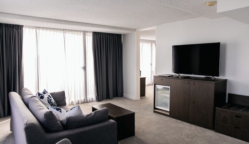 Habitación junior, 1 cama de matrimonio grande, balcón