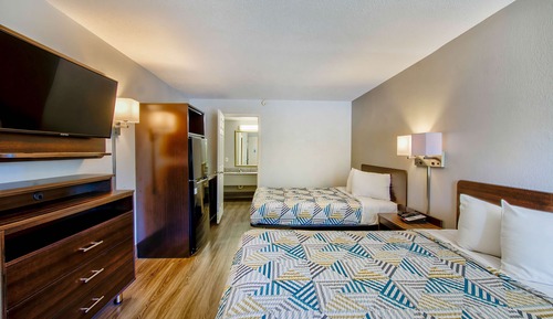 Habitación Deluxe, 2 camas dobles, fumadores, frigorífico y microondas