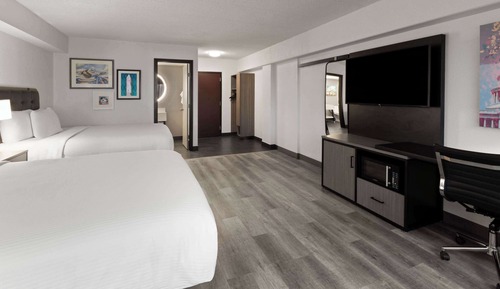 Habitación Deluxe, 2 camas de matrimonio, no fumadores