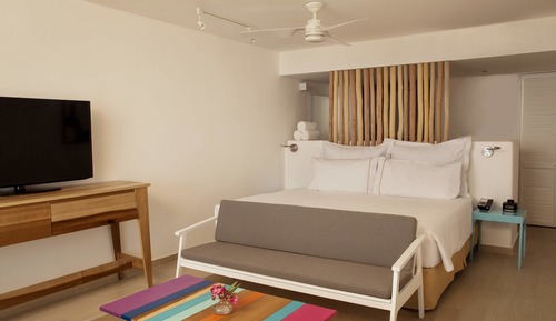 Habitación Deluxe, 1 cama de matrimonio grande, no fumadores, vistas al mar