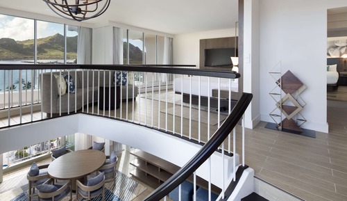 Suite presidencial, 1 habitación, frente al mar (1 King + Sofa bed)