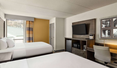 Habitación, 2 camas de matrimonio, no fumadores