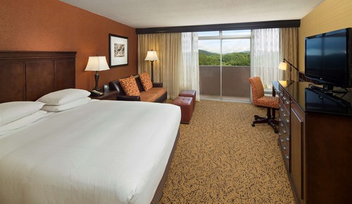 Habitación, 1 cama de matrimonio grande, balcón (Partial View)