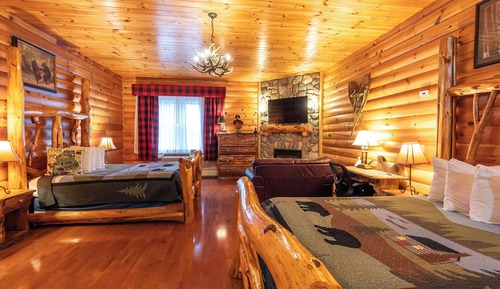 Suite, 2 camas de matrimonio, accesible para personas con discapacidad, bañera de hidromasaje