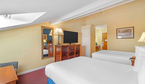 Habitación estándar, 2 camas de matrimonio, no fumadores, frigorífico