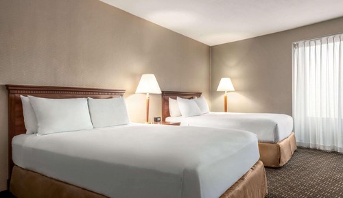 Habitación, 2 camas de matrimonio, accesible para personas con discapacidad, no fumadores