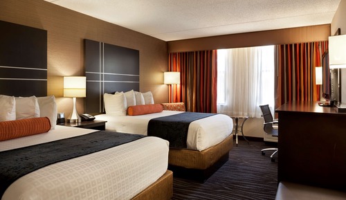 Habitación estándar, 2 camas dobles, no fumadores