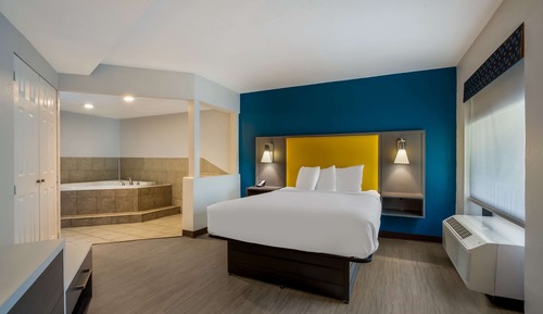 Habitación estándar, 1 cama de matrimonio, no fumadores, bañera de hidromasaje