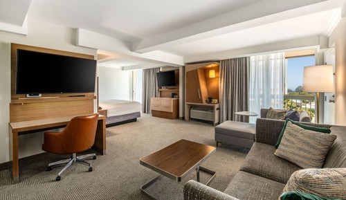 Habitación Premium, 1 cama de matrimonio grande con sofá cama, vistas al patio