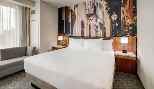 Habitación Deluxe, 1 cama de matrimonio grande, frigorífico y microondas