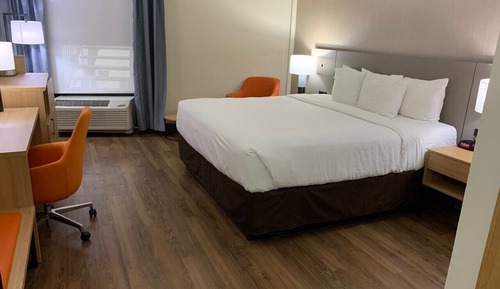 Habitación estándar, 1 cama de matrimonio grande, no fumadores, vistas a la ciudad